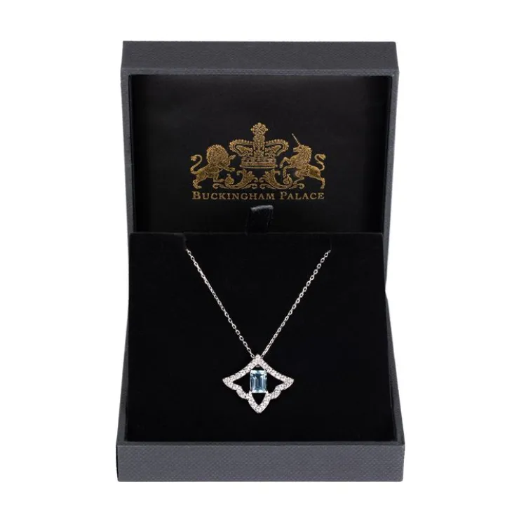 Brazilian Aquamarine Necklace*Royal Collection Shop Sale